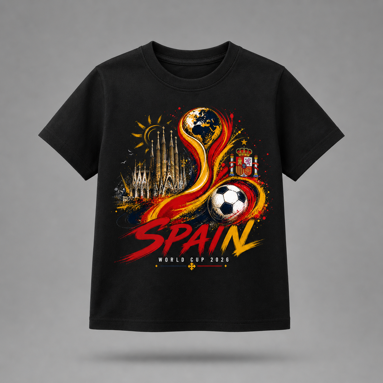 Spain World Cup 2026 Kids T-Shirt