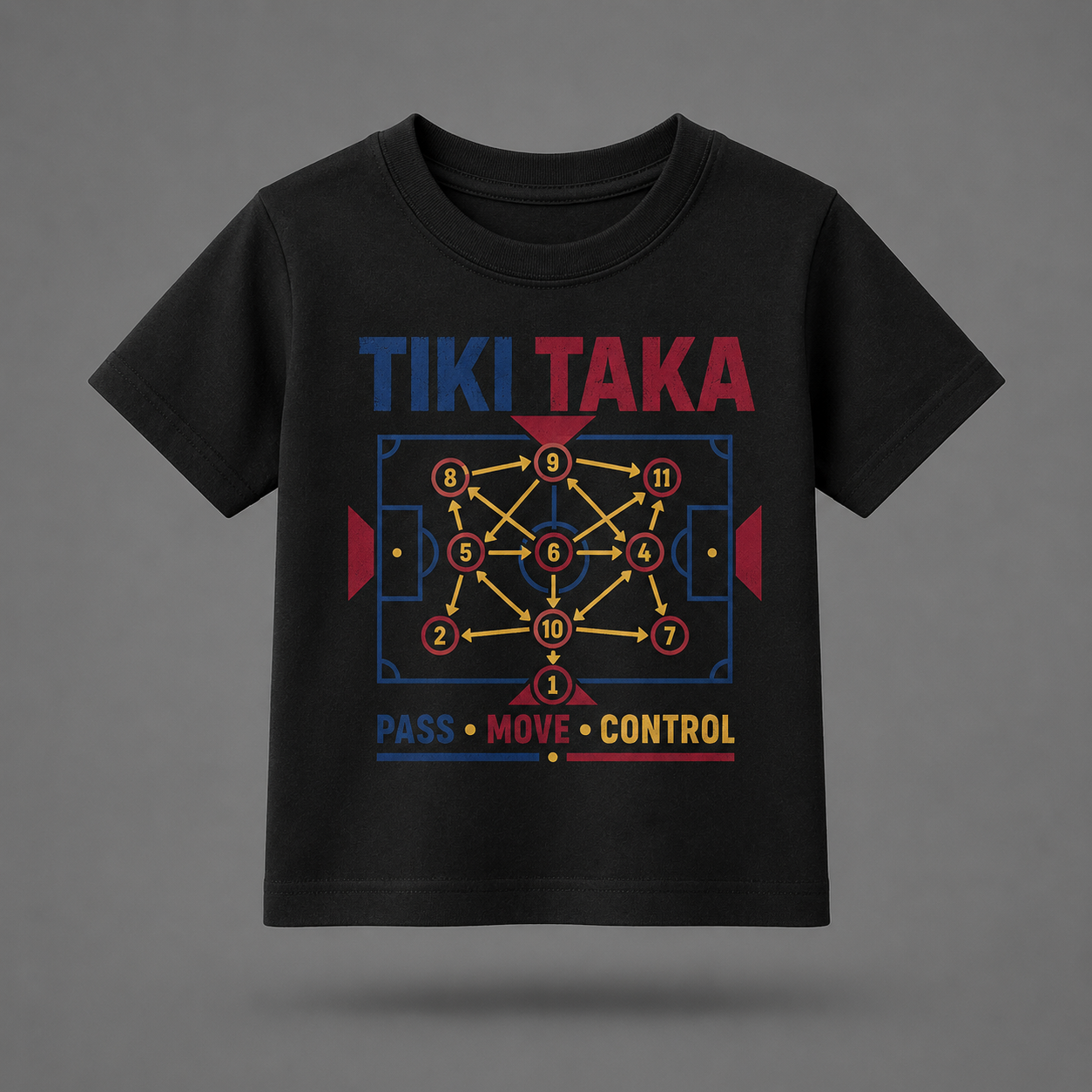 Tiki Taka Football Kids T-Shirt