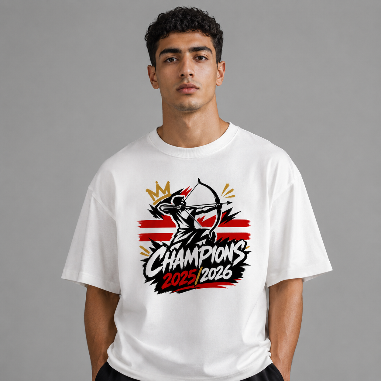Zamalek 25-26 Champions Oversized T-Shirt