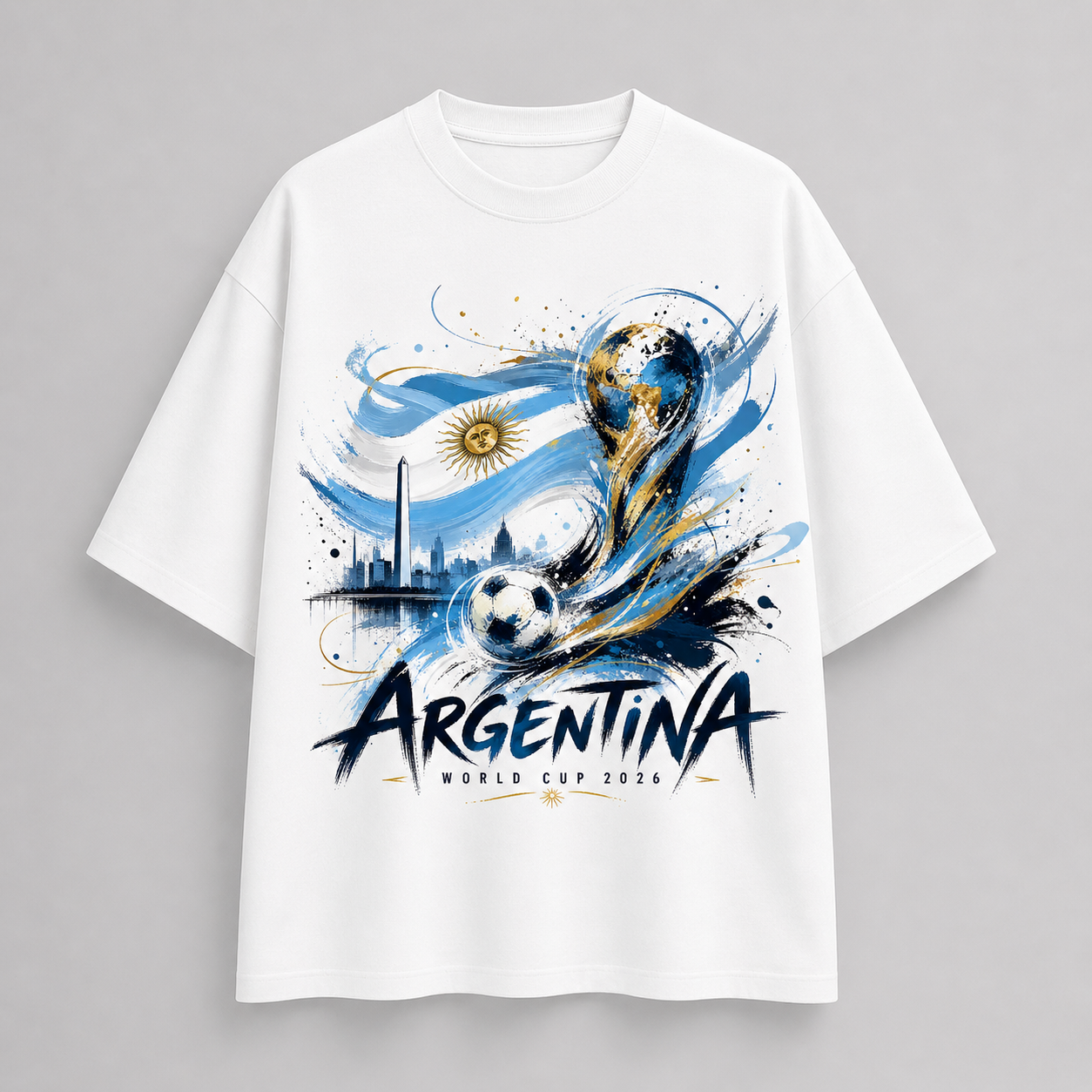 Argentina in World Cup 2026 Oversize T-Shirt