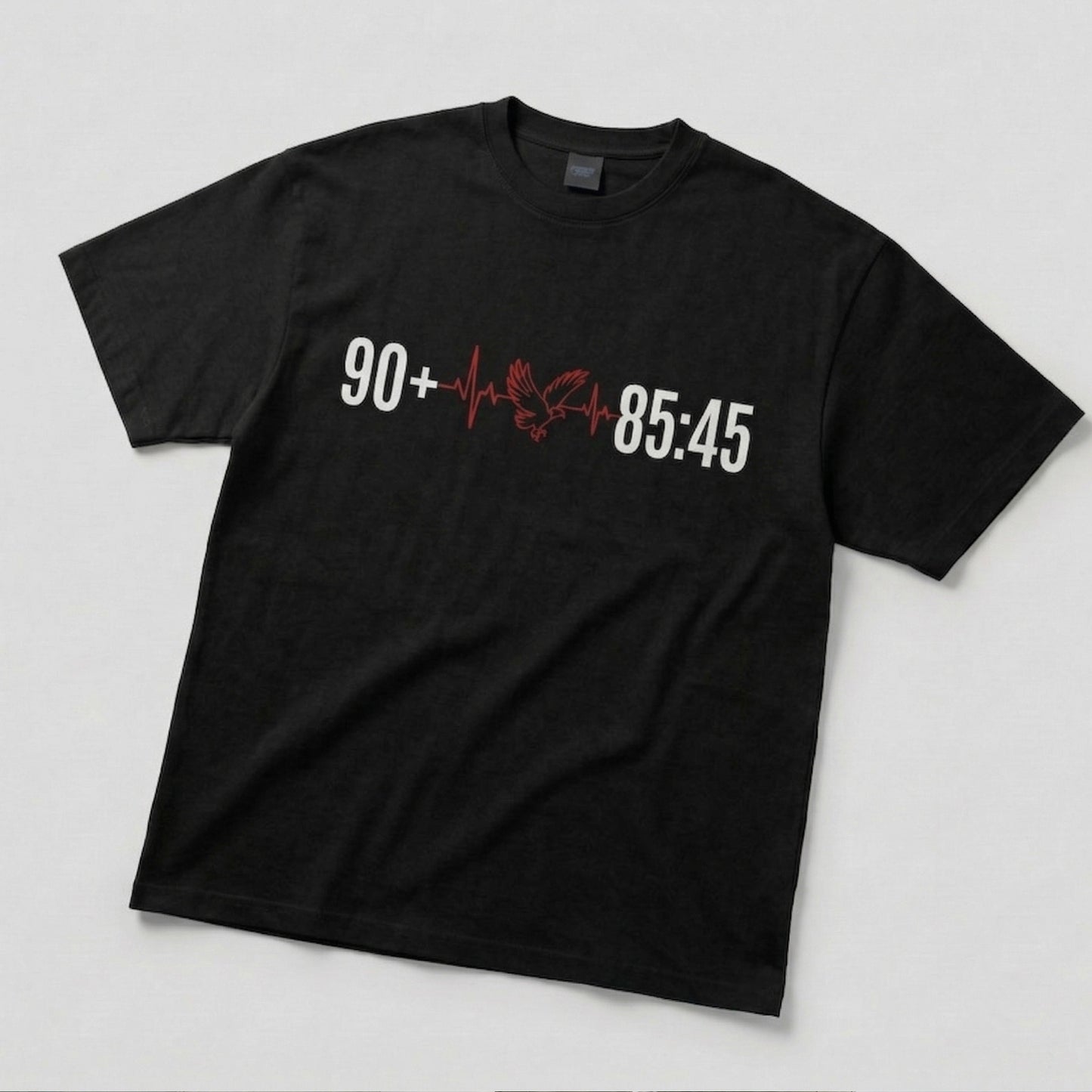 Red Devils Heart Beat Oversize T-Shirt 90+ × 85:45 Edition