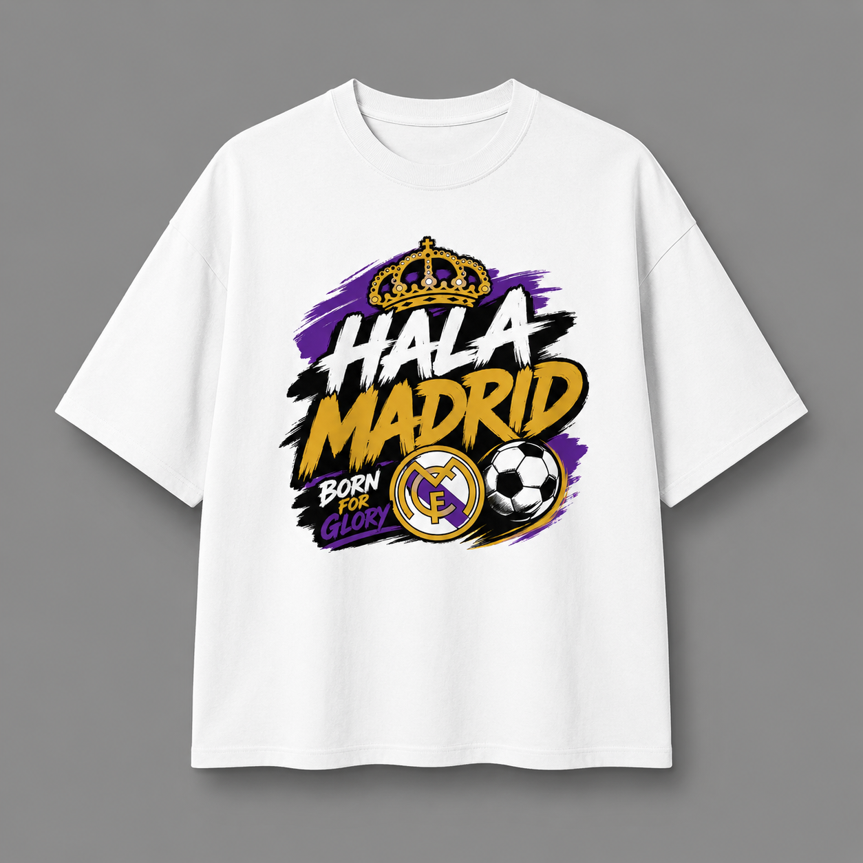 Hala Madrid Oversized T-Shirt