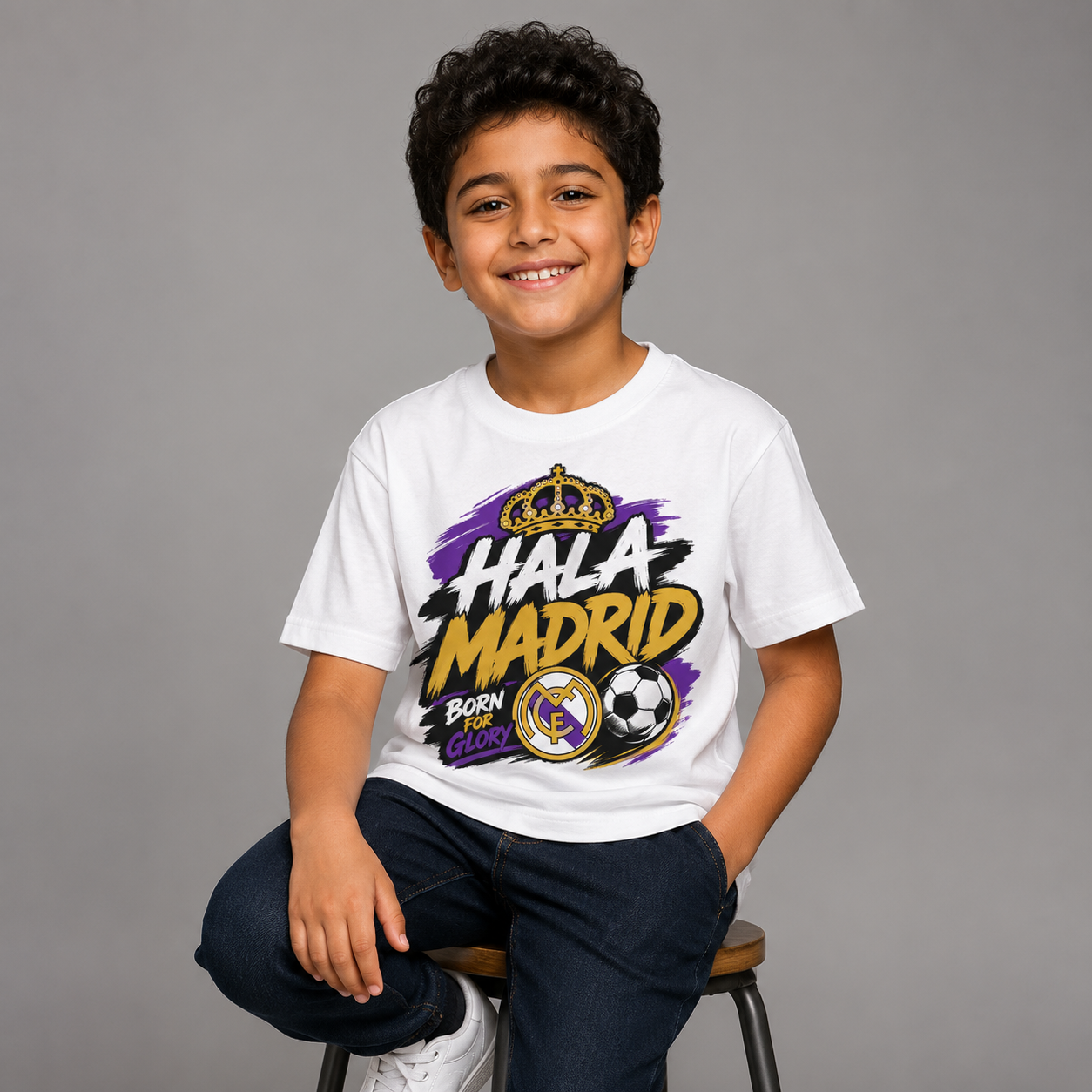 Hala Madrid Kids T-Shirt