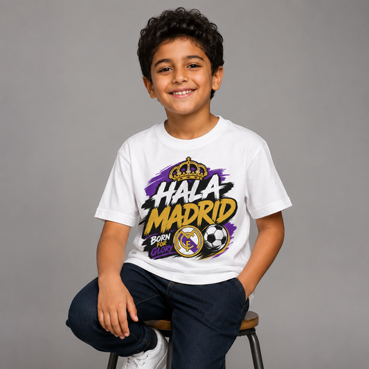 Hala Madrid Kids T-Shirt
