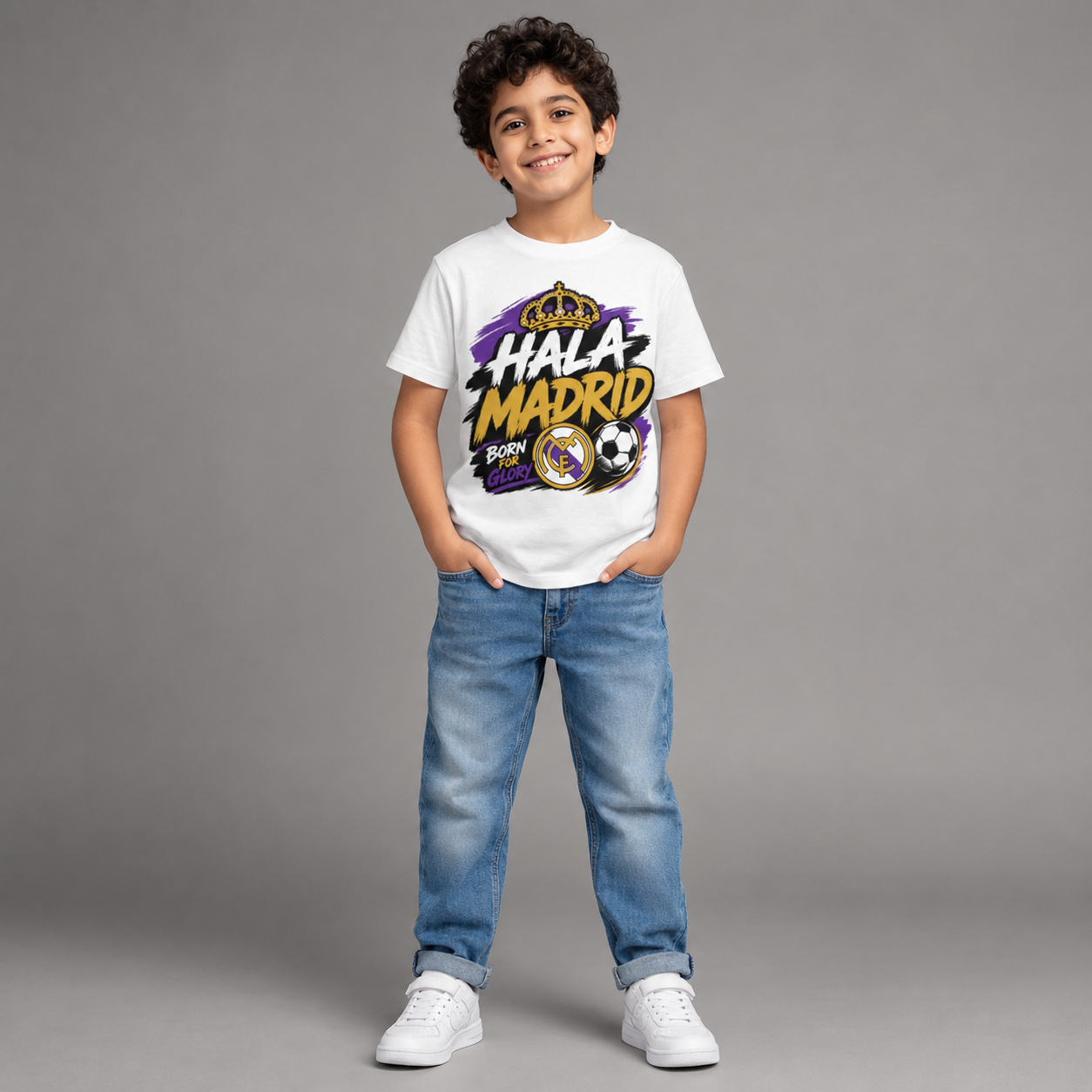 Hala Madrid Kids T-Shirt