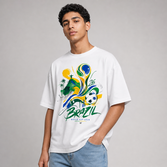Brazil in World Cup 2026 Oversize T-Shirt