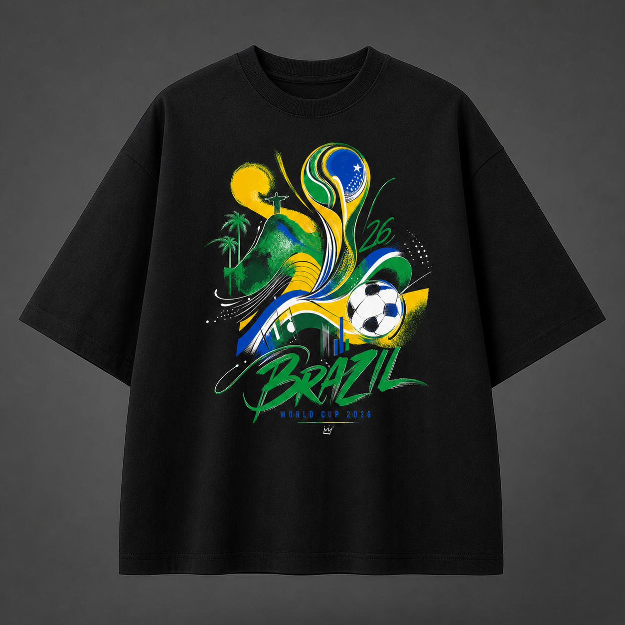 Brazil in World Cup 2026 Oversize T-Shirt