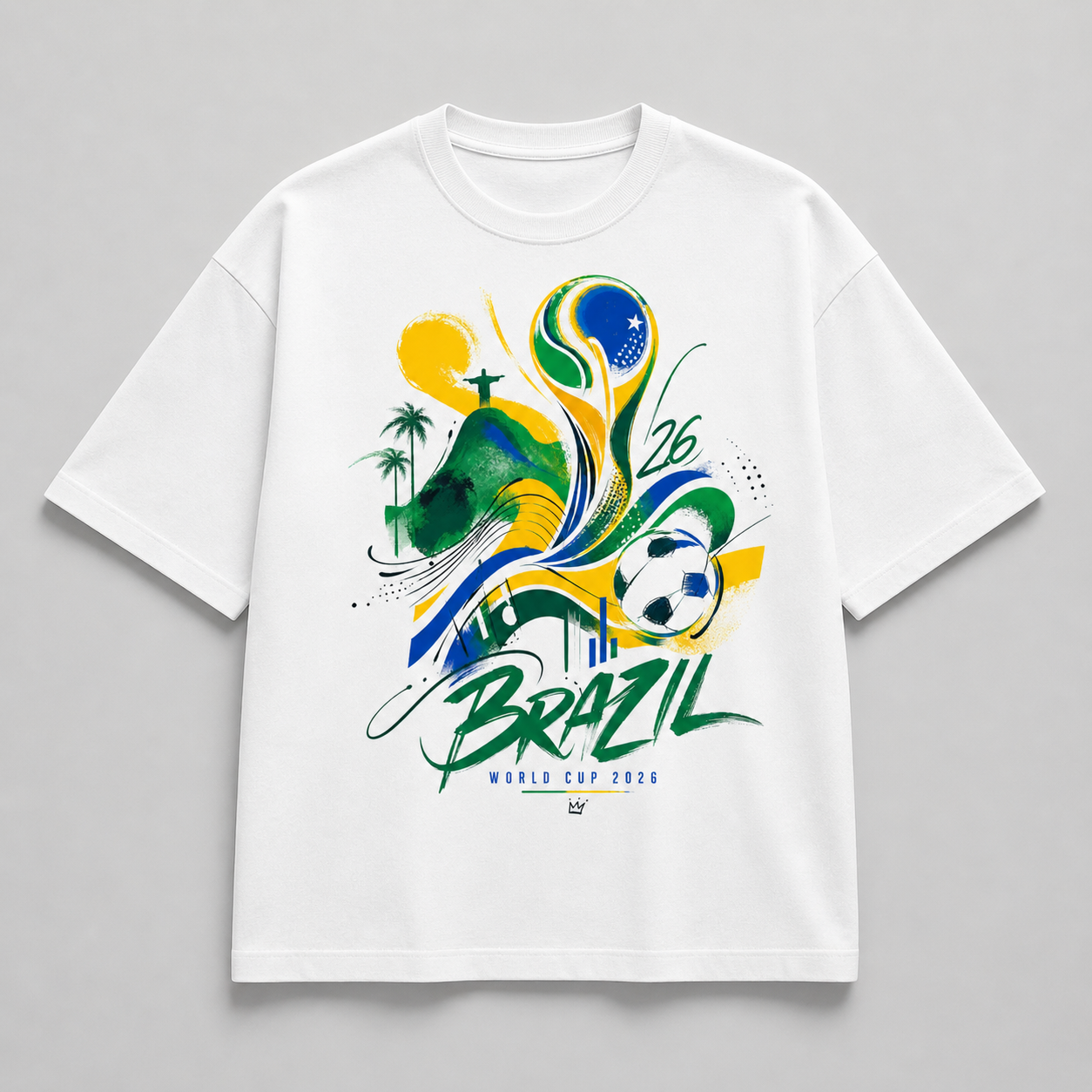 Brazil in World Cup 2026 Oversize T-Shirt