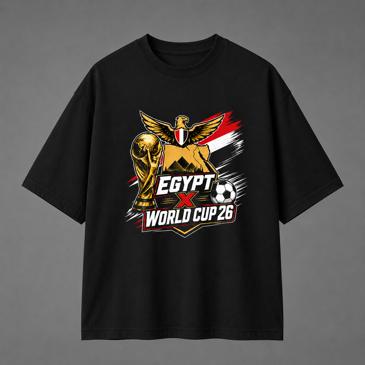 Egypt X World Cup 2026 Oversize T-Shirt