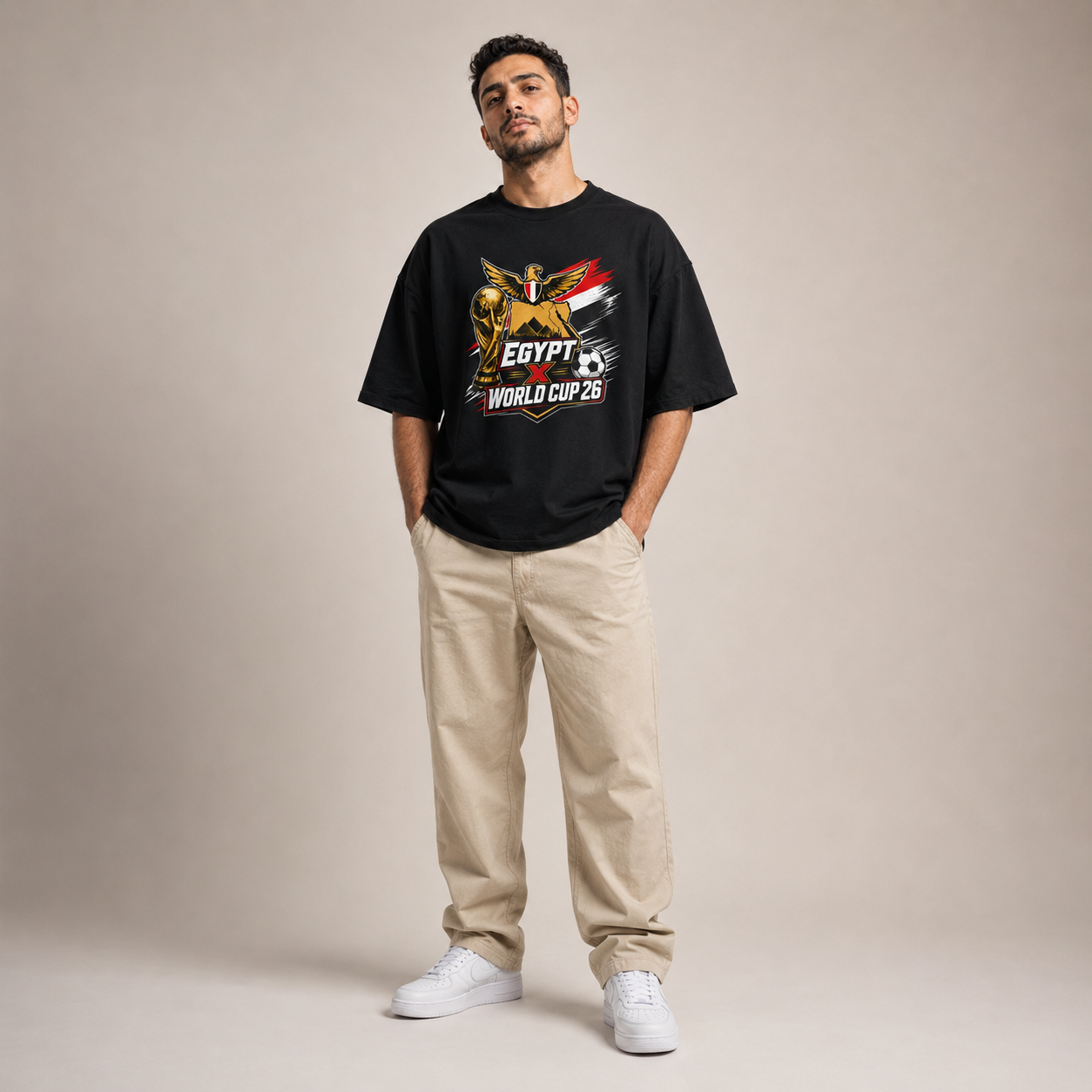 Egypt X World Cup 2026 Oversize T-Shirt