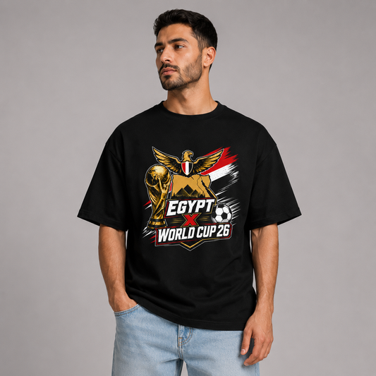 Egypt X World Cup 2026 Oversize T-Shirt