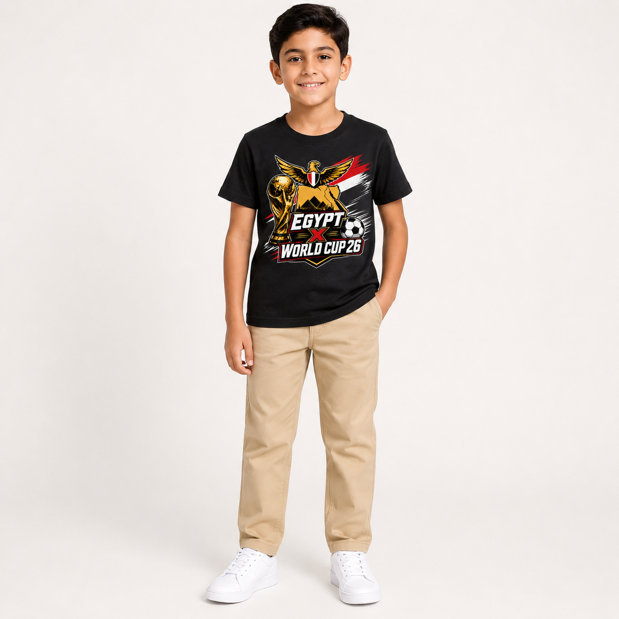 Egypt X World Cup 2026 Kids T-Shirt