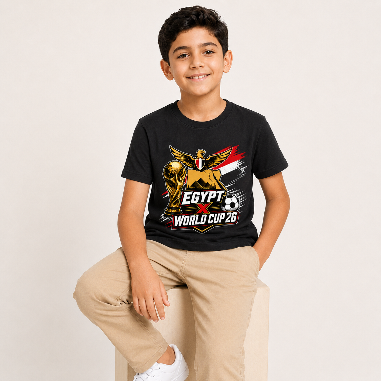 Egypt X World Cup 2026 Kids T-Shirt
