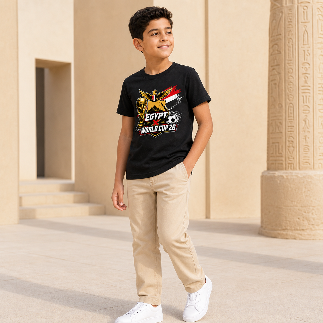 Egypt X World Cup 2026 Kids T-Shirt