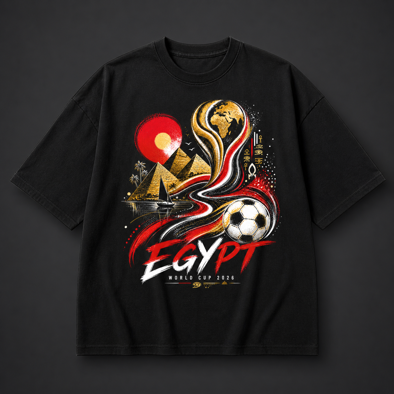 Egypt in World Cup 2026 Oversize T-Shirt