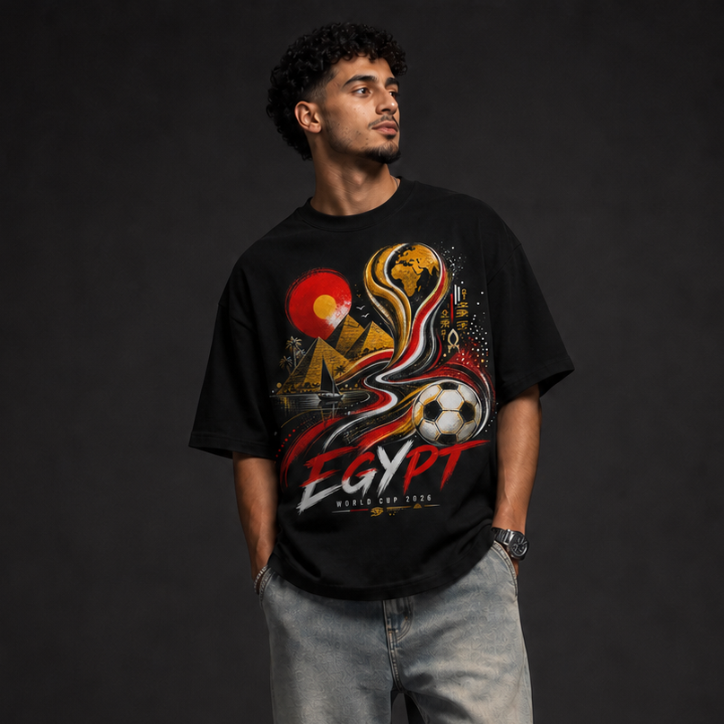 Egypt in World Cup 2026 Oversize T-Shirt