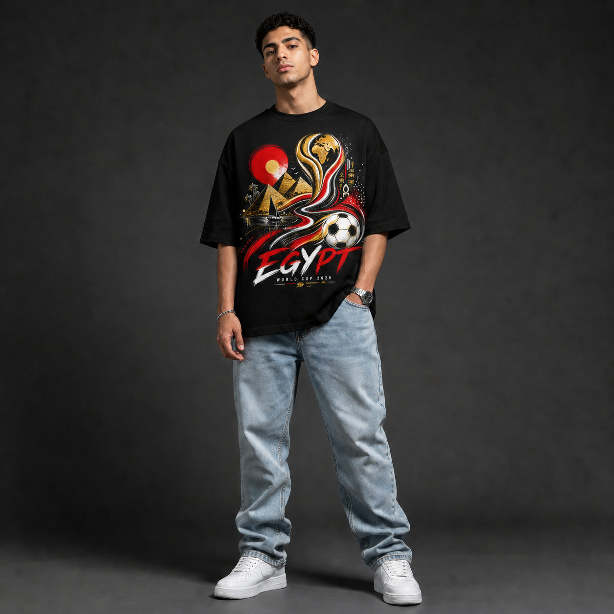 Egypt in World Cup 2026 Oversize T-Shirt