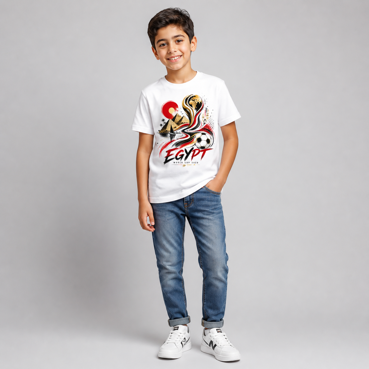Egypt World Cup 2026 Kids T-Shirt