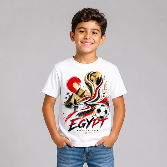 Egypt World Cup 2026 Kids T-Shirt