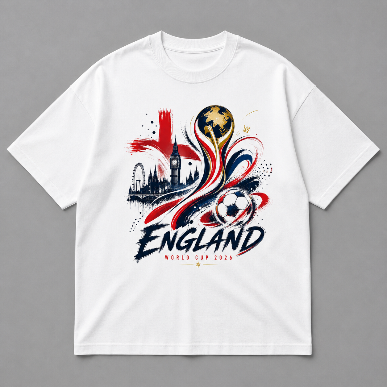 England in World Cup 2026 Oversize T-Shirt