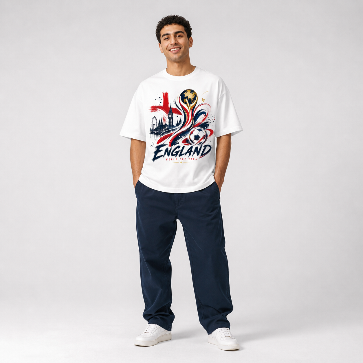 England in World Cup 2026 Oversize T-Shirt