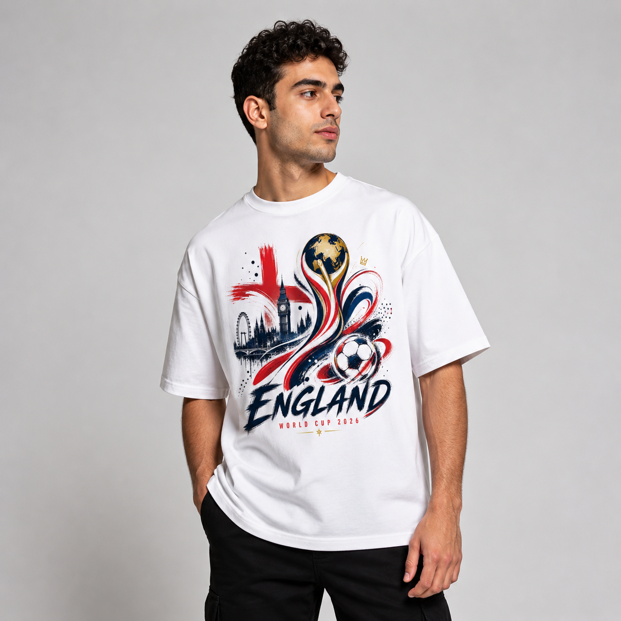 England in World Cup 2026 Oversize T-Shirt