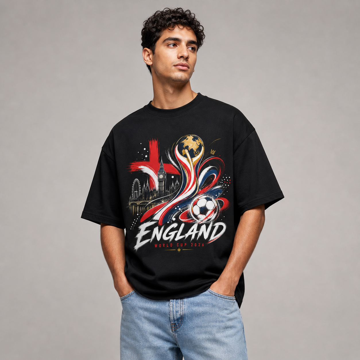 England in World Cup 2026 Oversize T-Shirt