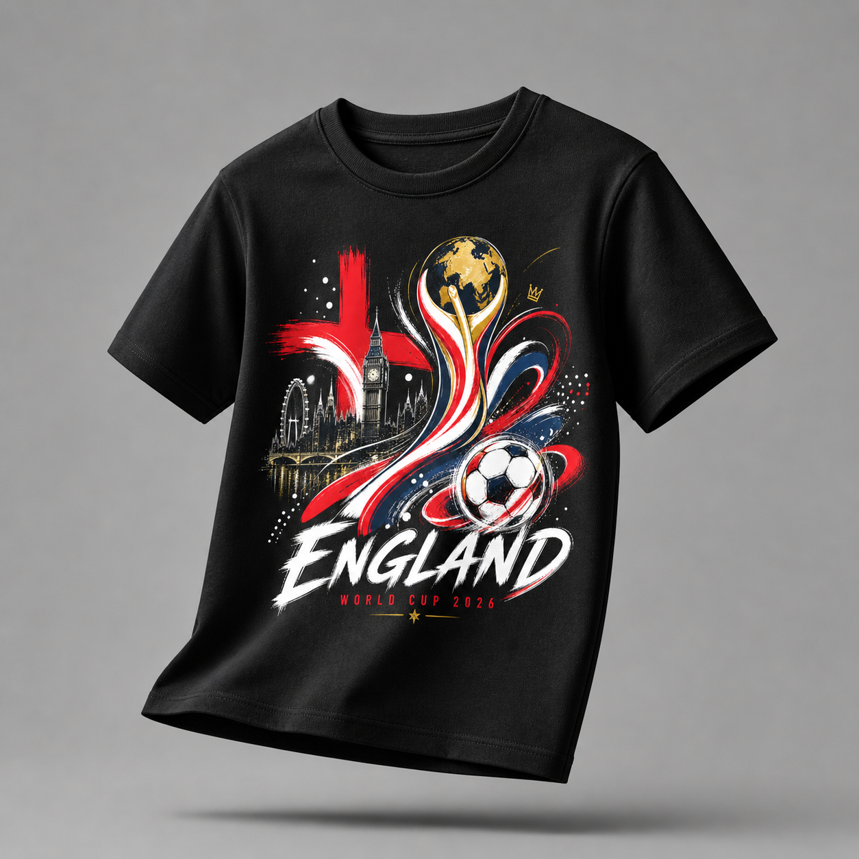 England World Cup 2026 Kids T-Shirt