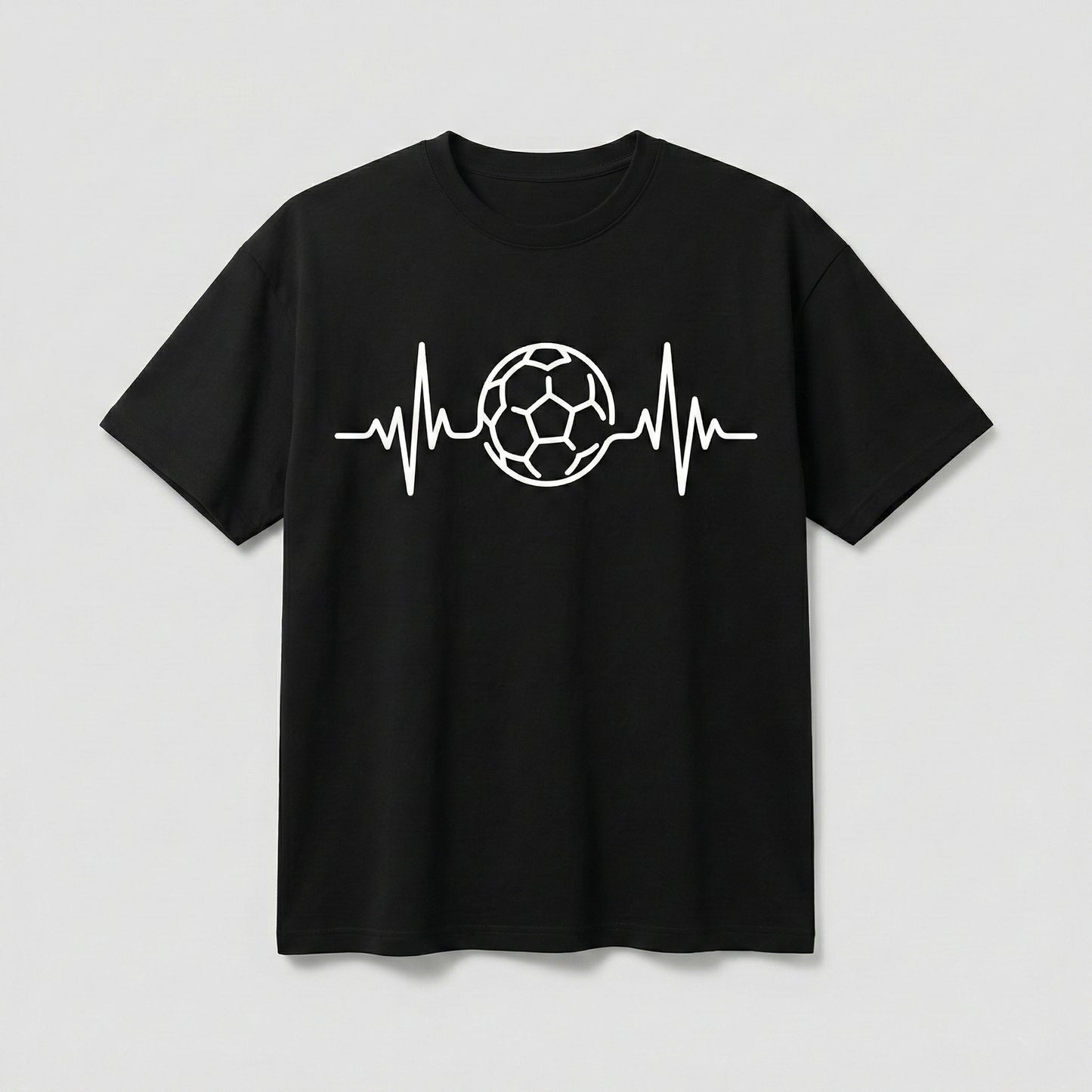 Football Heartbeat T-Shirt - Kids