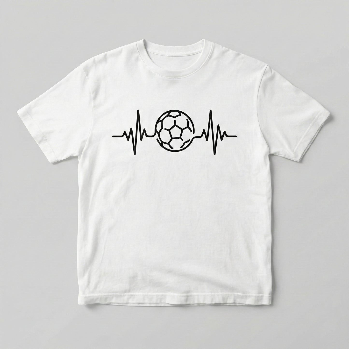Football Heartbeat T-Shirt - Kids