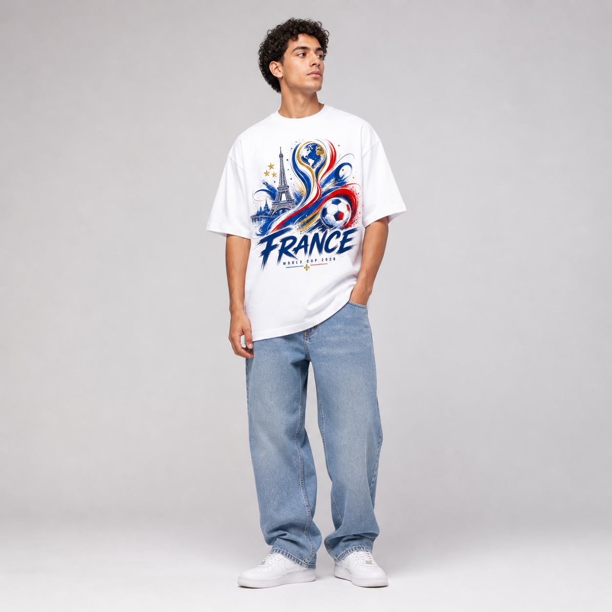 France in World Cup 2026 Oversize T-Shirt