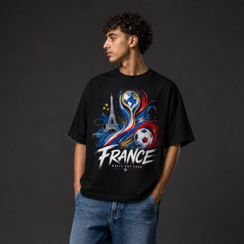 France in World Cup 2026 Oversize T-Shirt