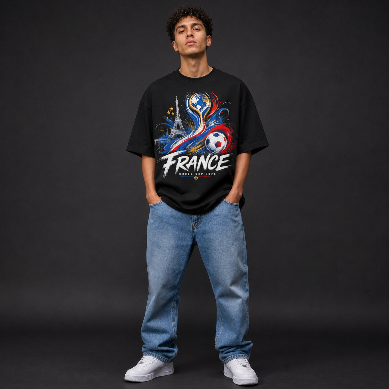 France in World Cup 2026 Oversize T-Shirt