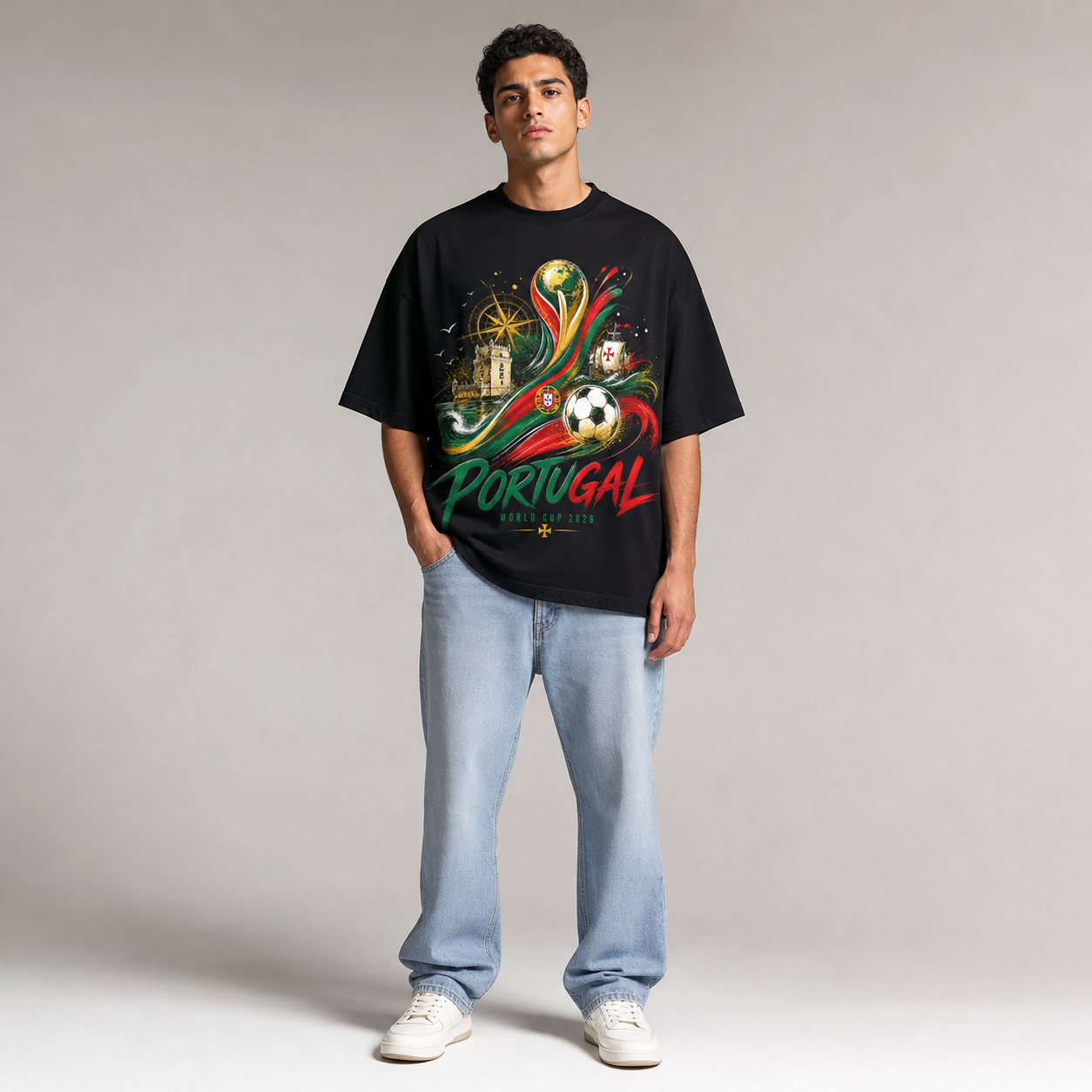 Portugal in World Cup 2026 Oversize T-Shirt