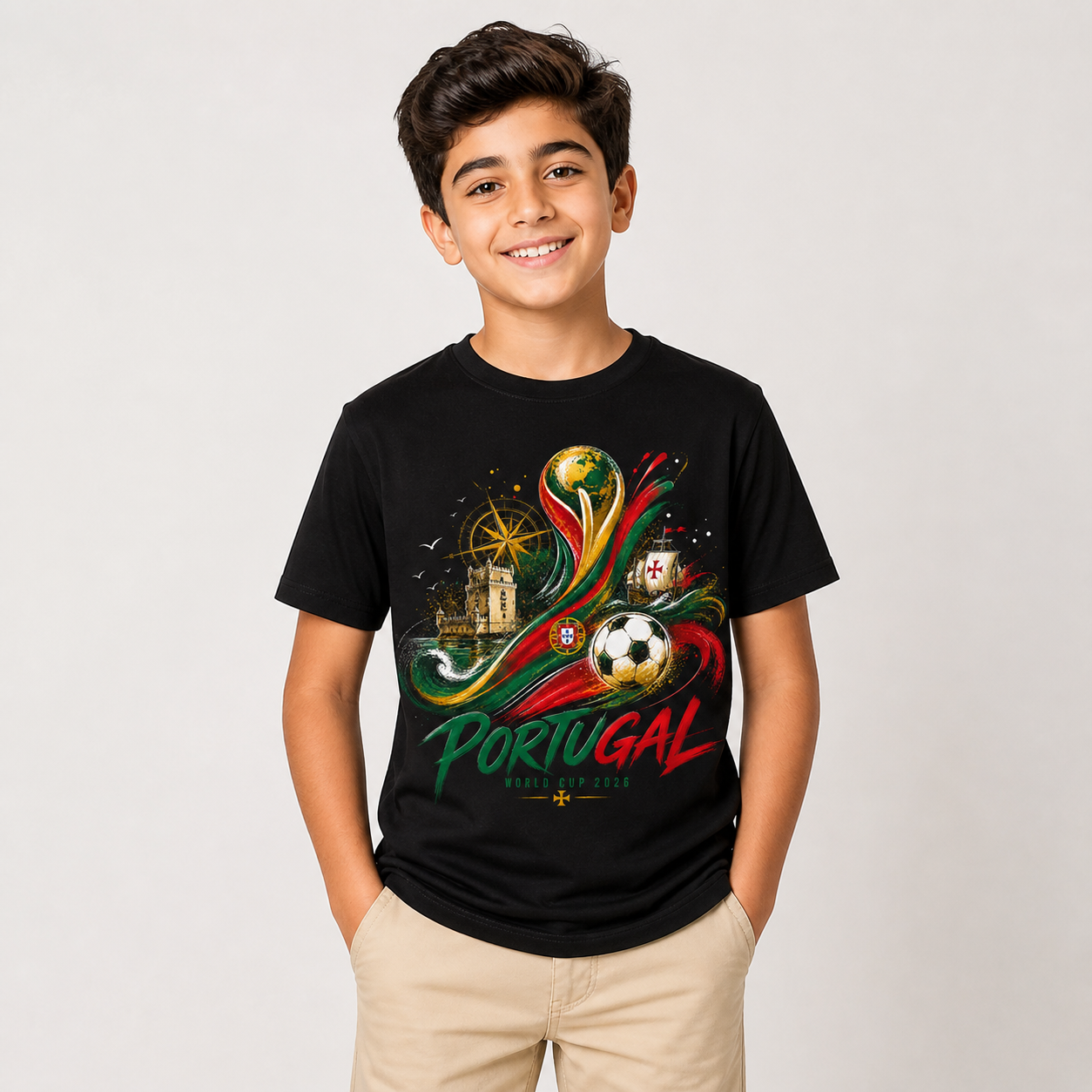 Portugal World Cup 2026 Kids T-Shirt
