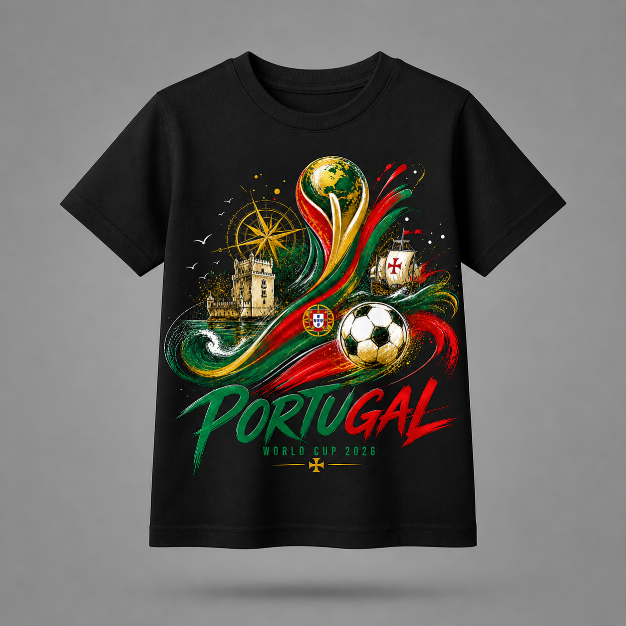 Portugal World Cup 2026 Kids T-Shirt