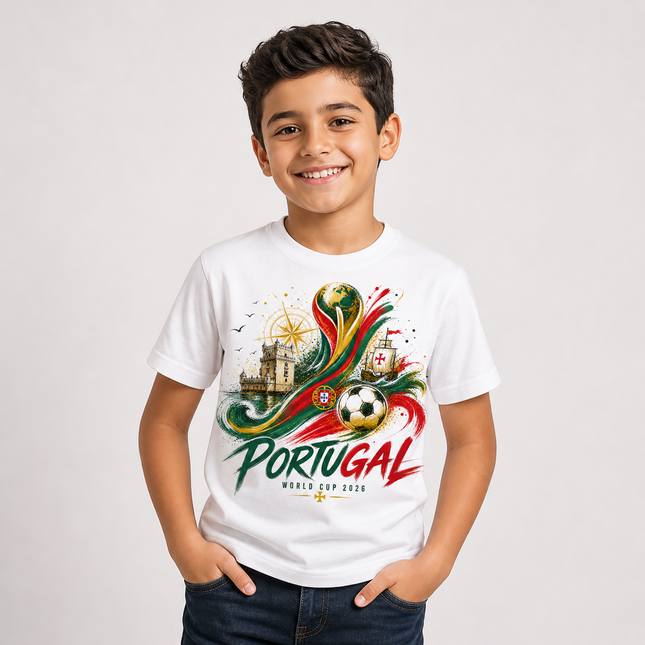 Portugal World Cup 2026 Kids T-Shirt