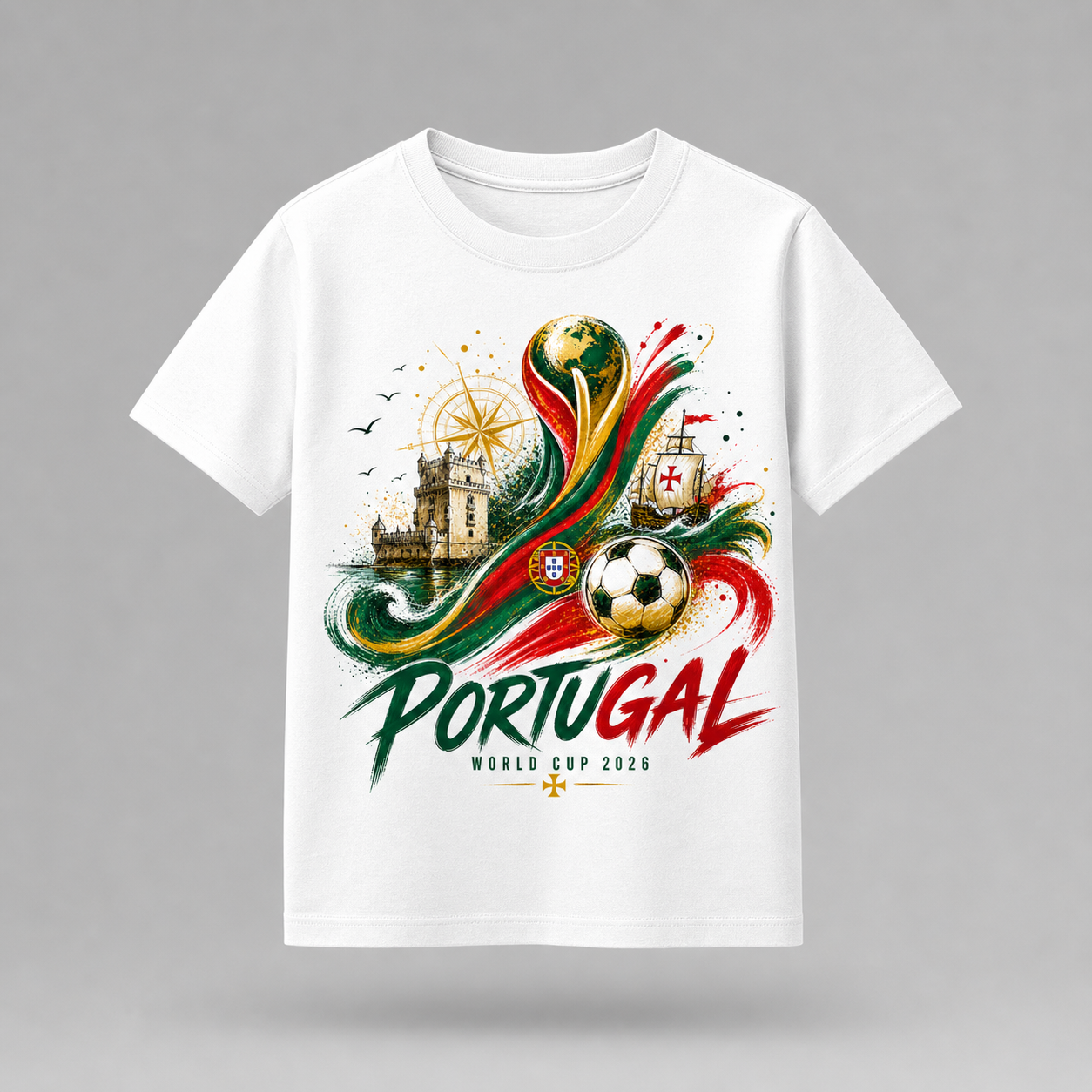 Portugal World Cup 2026 Kids T-Shirt