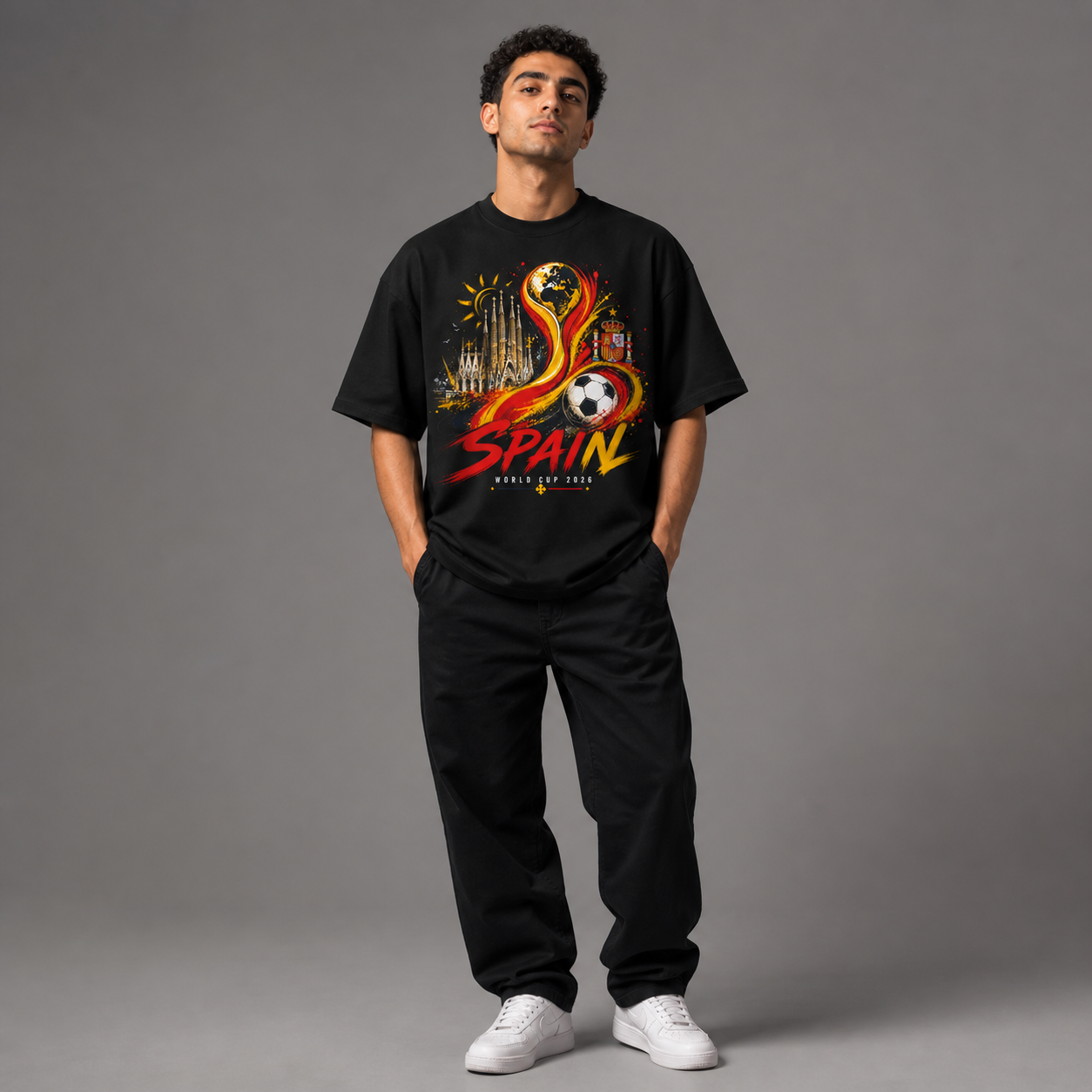 Spain in World Cup 2026 Oversize T-Shirt