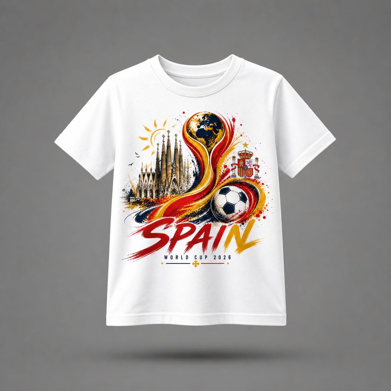 Spain World Cup 2026 Kids T-Shirt
