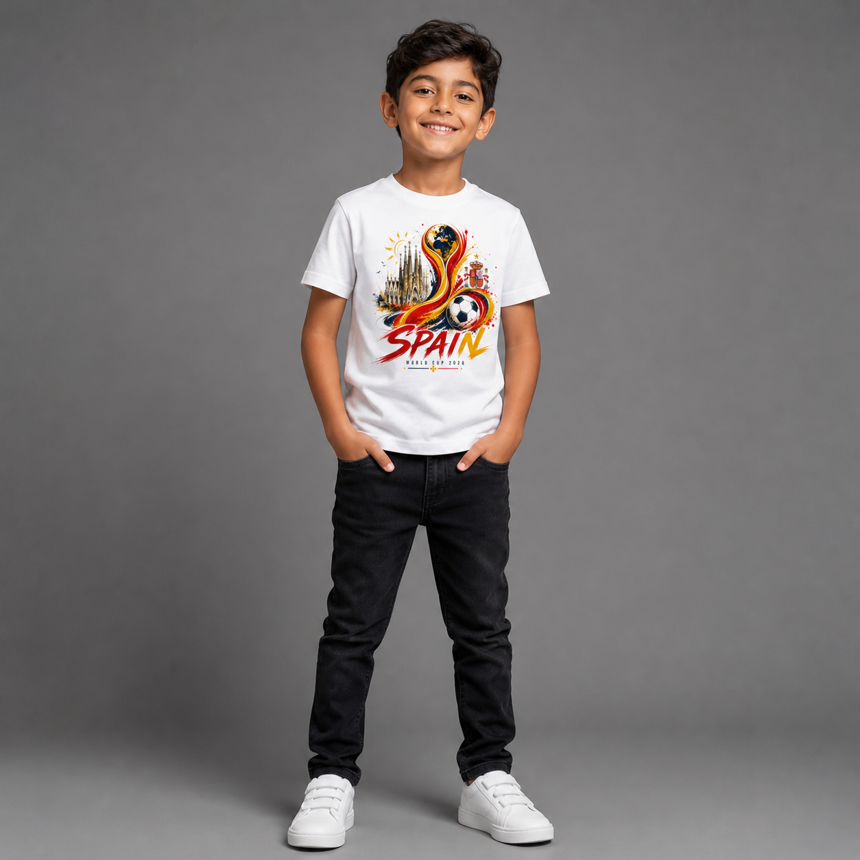 Spain World Cup 2026 Kids T-Shirt