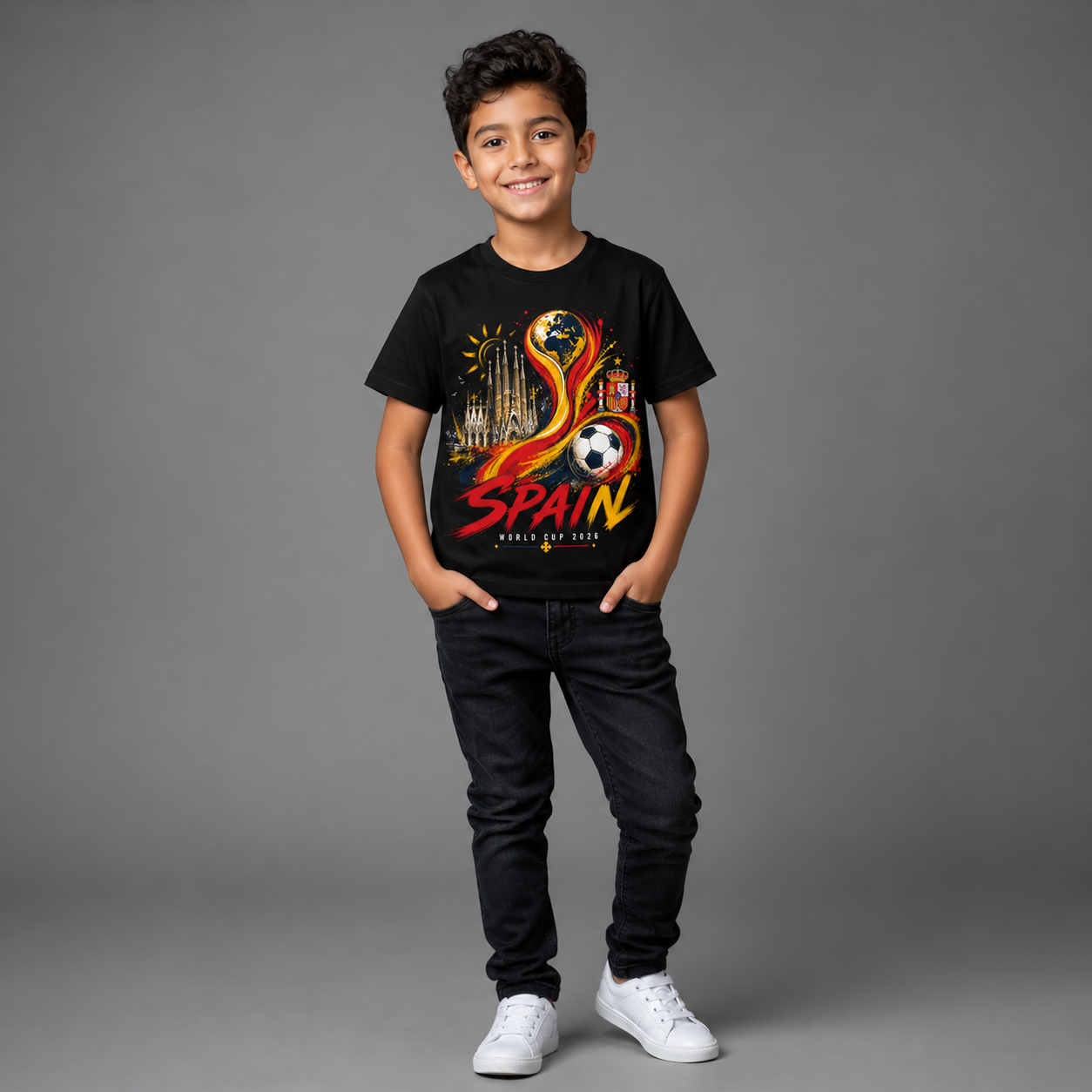 Spain World Cup 2026 Kids T-Shirt