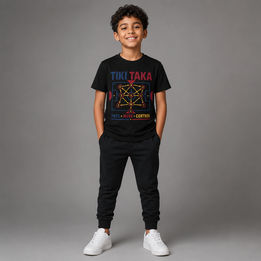 Tiki Taka Football Kids T-Shirt