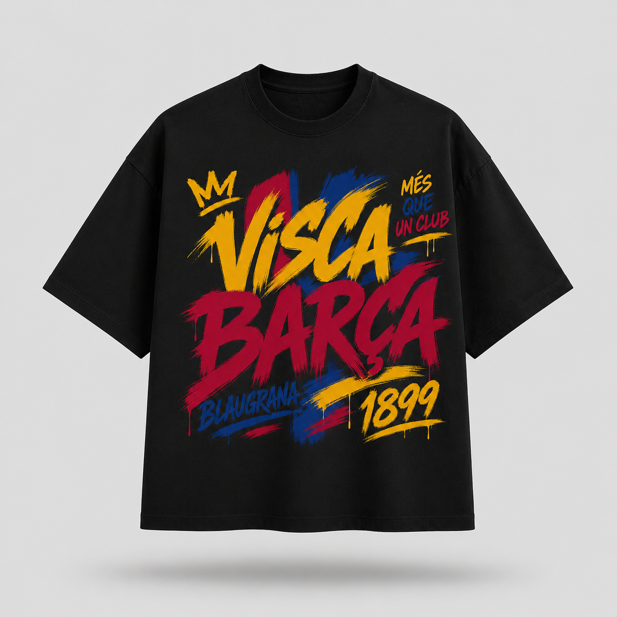 Visca Barca Oversized T-Shirt