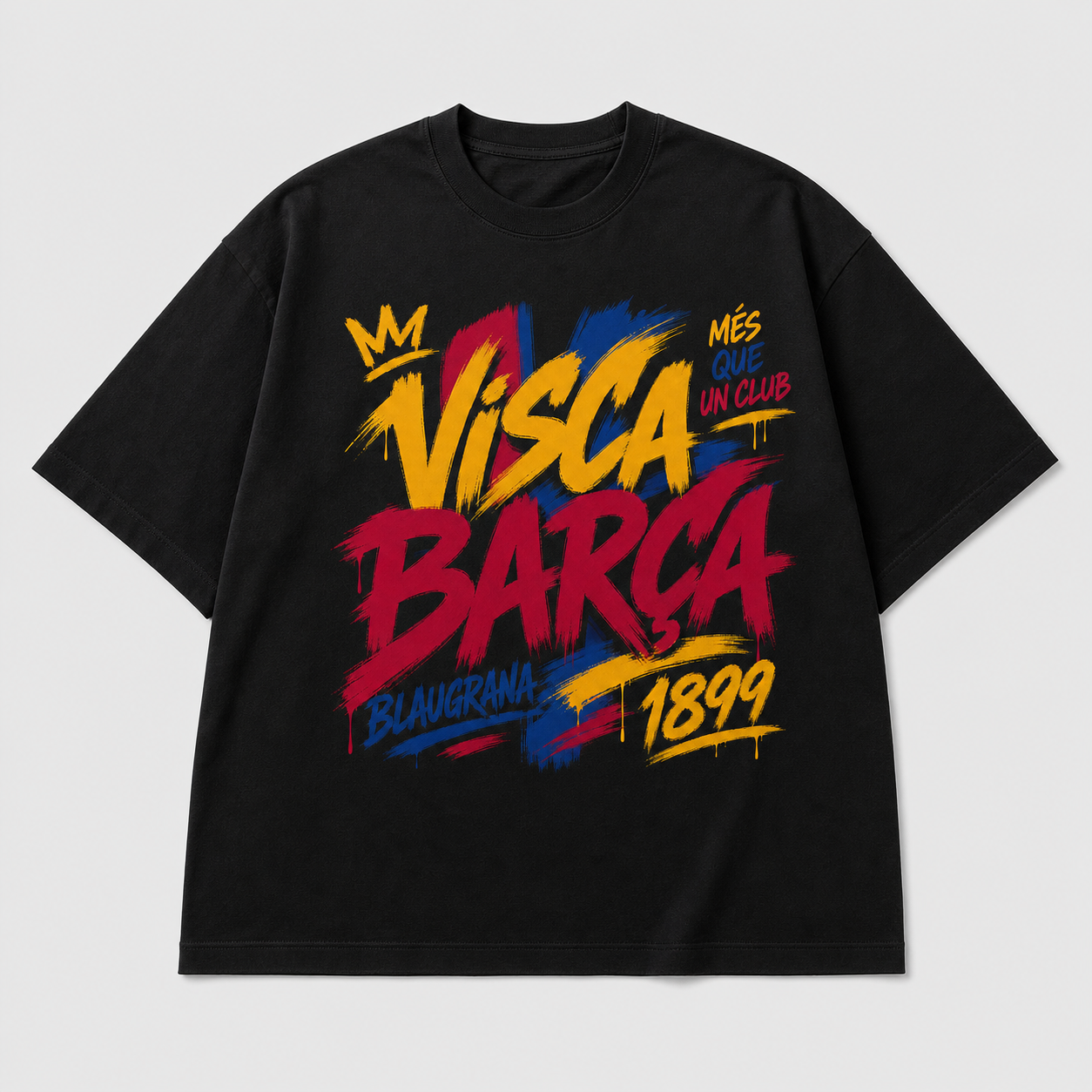 Visca Barca Oversized T-Shirt