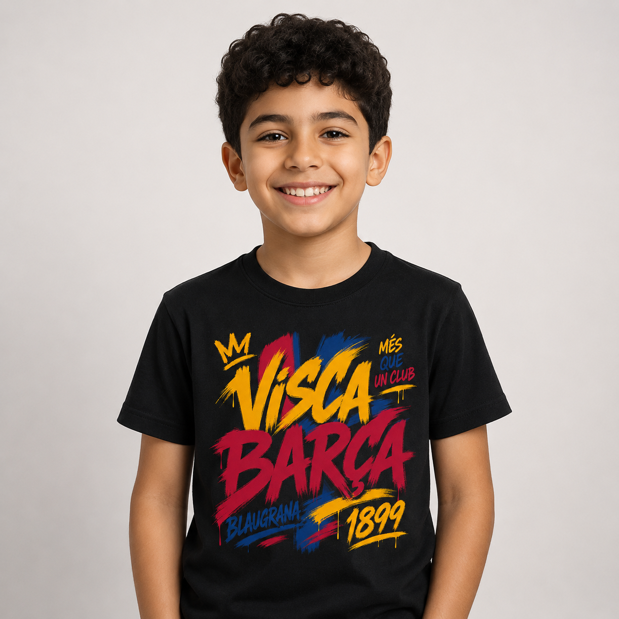 Visca Barca Kids T-Shirt