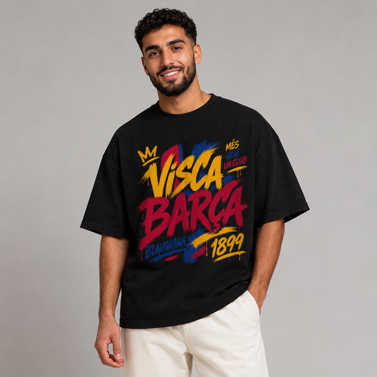 Visca Barca Oversized T-Shirt