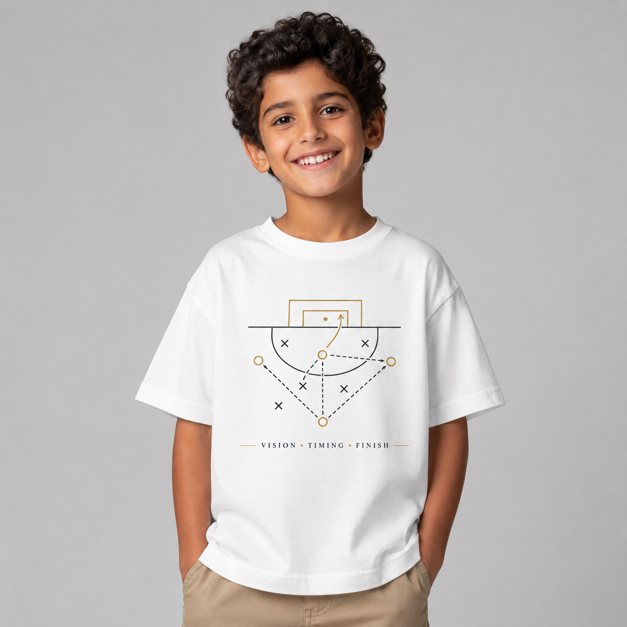 Vision Timing Finish Kids T-Shirt