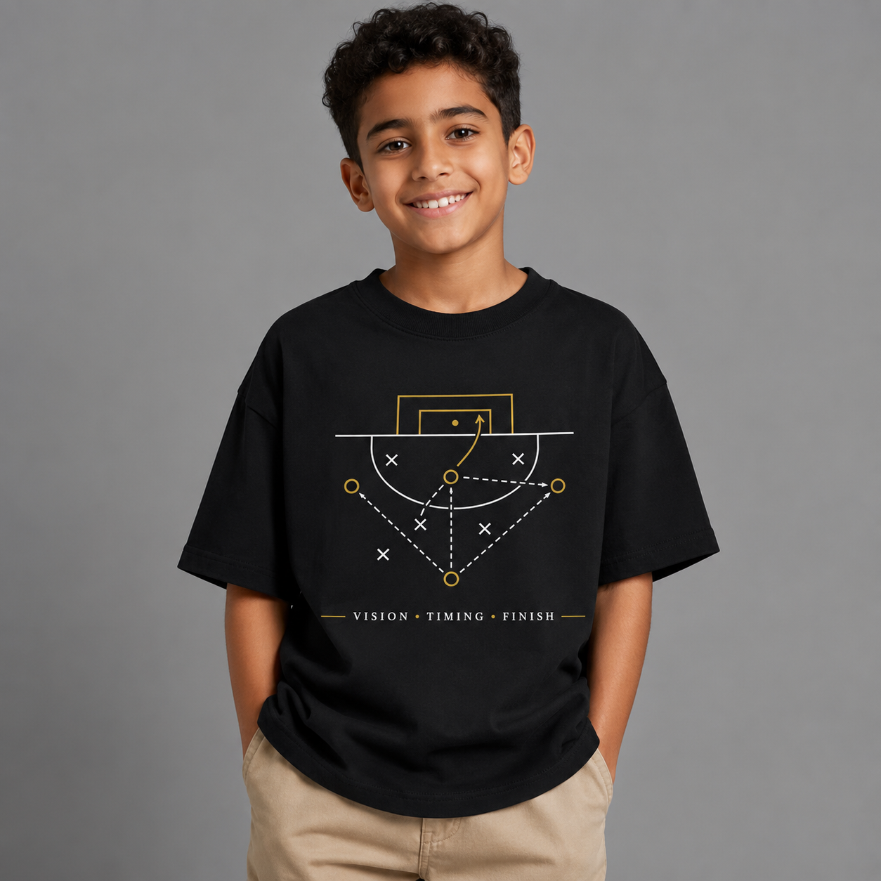 Vision Timing Finish Kids T-Shirt