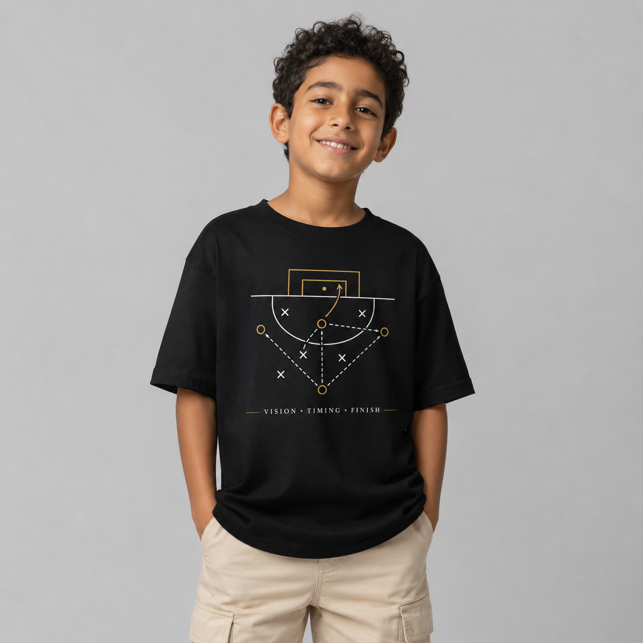 Vision Timing Finish Kids T-Shirt